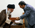 نقاط مثبت کاری و انتقادات اساسی نسبت به ریاست جمهوری آقای احمدی نژاد چیست آیا با توجه ضدتبلیغ‌ها و ... امکان برگشت دوباره وپذیرش مردم برای او هست؟ (الهیات – مشهد)