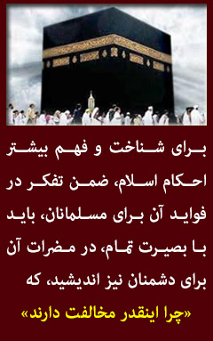 بعضیا شبهه میکنن: خدا همه جا هست، نیاز نیست بریم کعبه، یا مثلا از همین جاهم میشه امام حسین رو زیارت کرد، لازم نیست بریم کربلا ،چه فرقی میکنه؟!